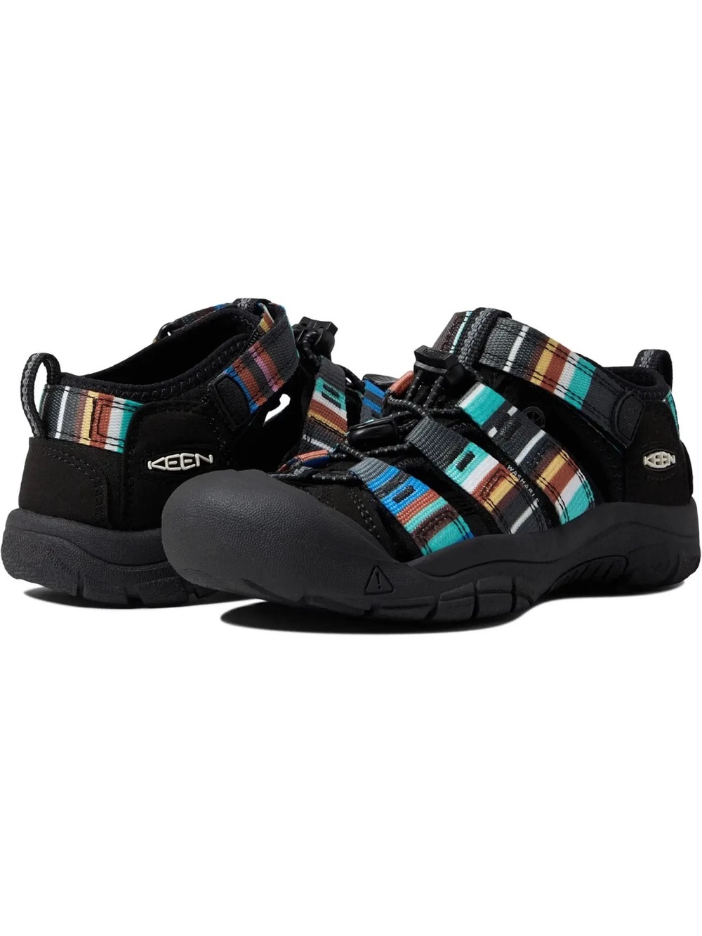 KEEN Kids Newport H2 Sandal Shoes Raya Black 3 VGC